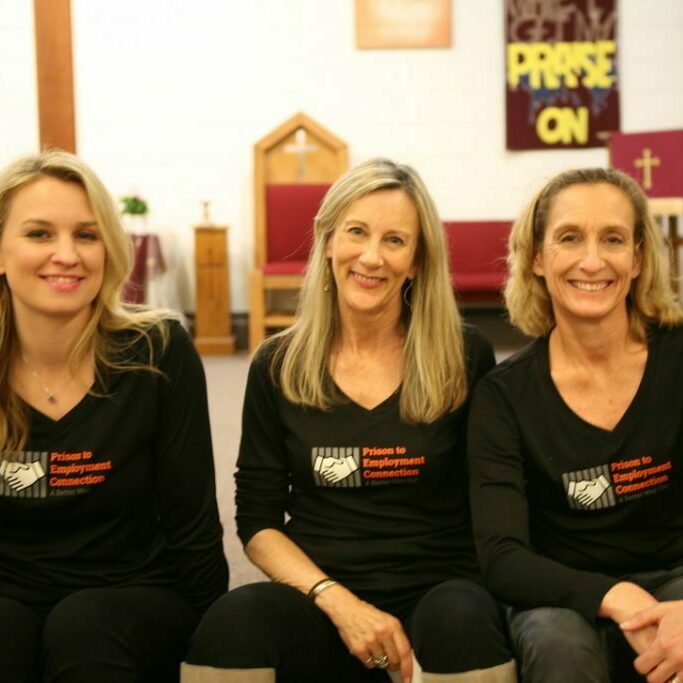 Mill Valley resident Diana Williams, center, is the co-founder and executive director for Prison to Employment Connection. (Courtesy of Prison to Employment Connection)